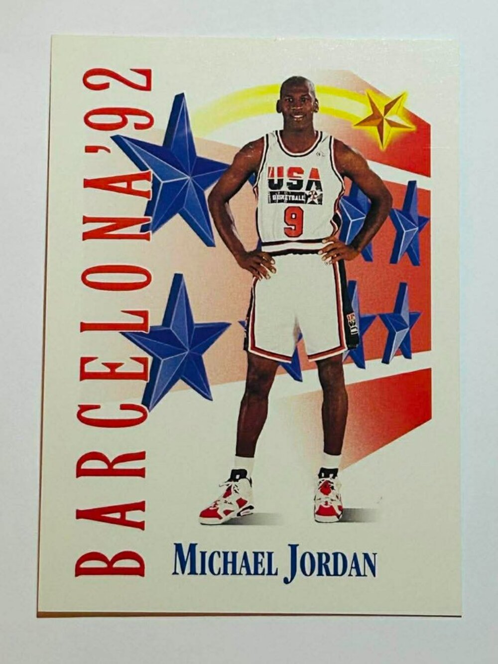 91-92’ Skybox Team USA Michael Jordan Men’s Olympic Basketball Team “Dream Team